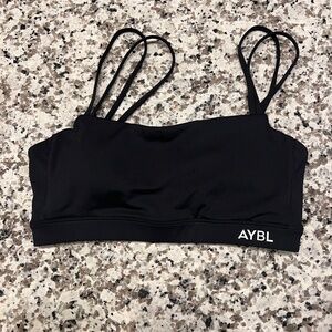 medium black Aybl padded sports bra